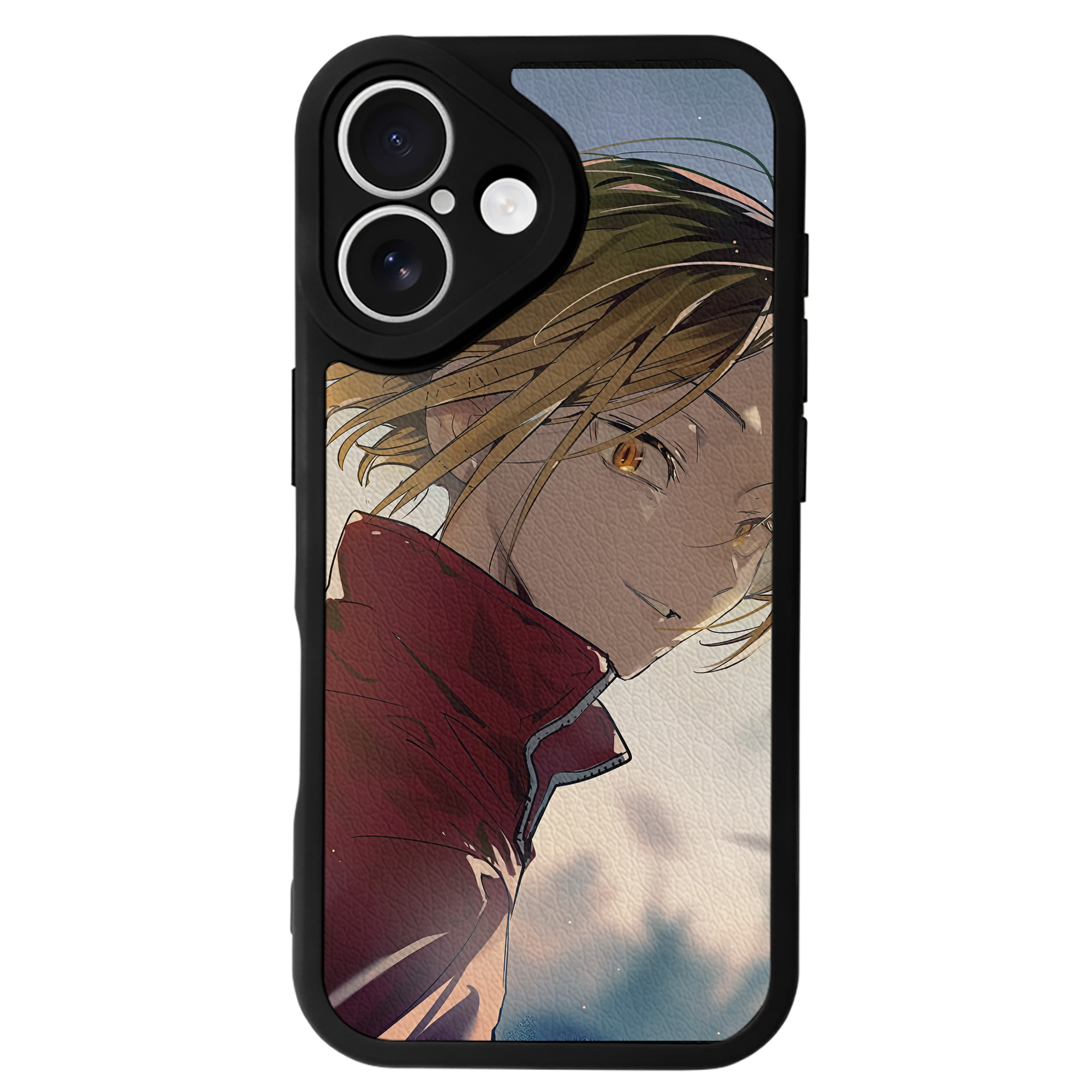 （画像用） ハイキュー!! Haikyu!! 【iPhone 16シリーズ対応】シリコンスマホケース（レザー調） 材質：シリコン
